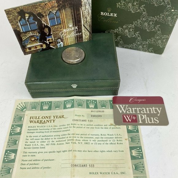 Vintage Rolex Box Cellini 1985 18 Karat Gold Watch - Picture 5 of 12